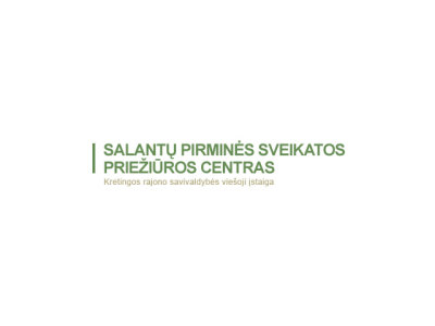 Kretingos rajono savivaldybės viešoji įstaiga Salantų pirminės sveikatos priežiūros centras