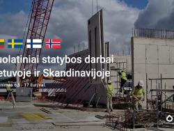 Ilgalaikiai statybos darbai Skandinavijos šalyse (2)