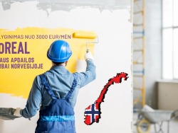 Gerai apmokamas darbas apdailininkams Norvegijoje (2)