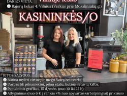Šeimos picerija BEE Happy VILNIUJE ieško KASININKĖS O (5)