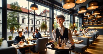 Vilniuje paslaugų sektoriuje ir įvairiose pagalbinėse srityse darbas be patirties yra palyginti lengvai pasiekiamas mini
